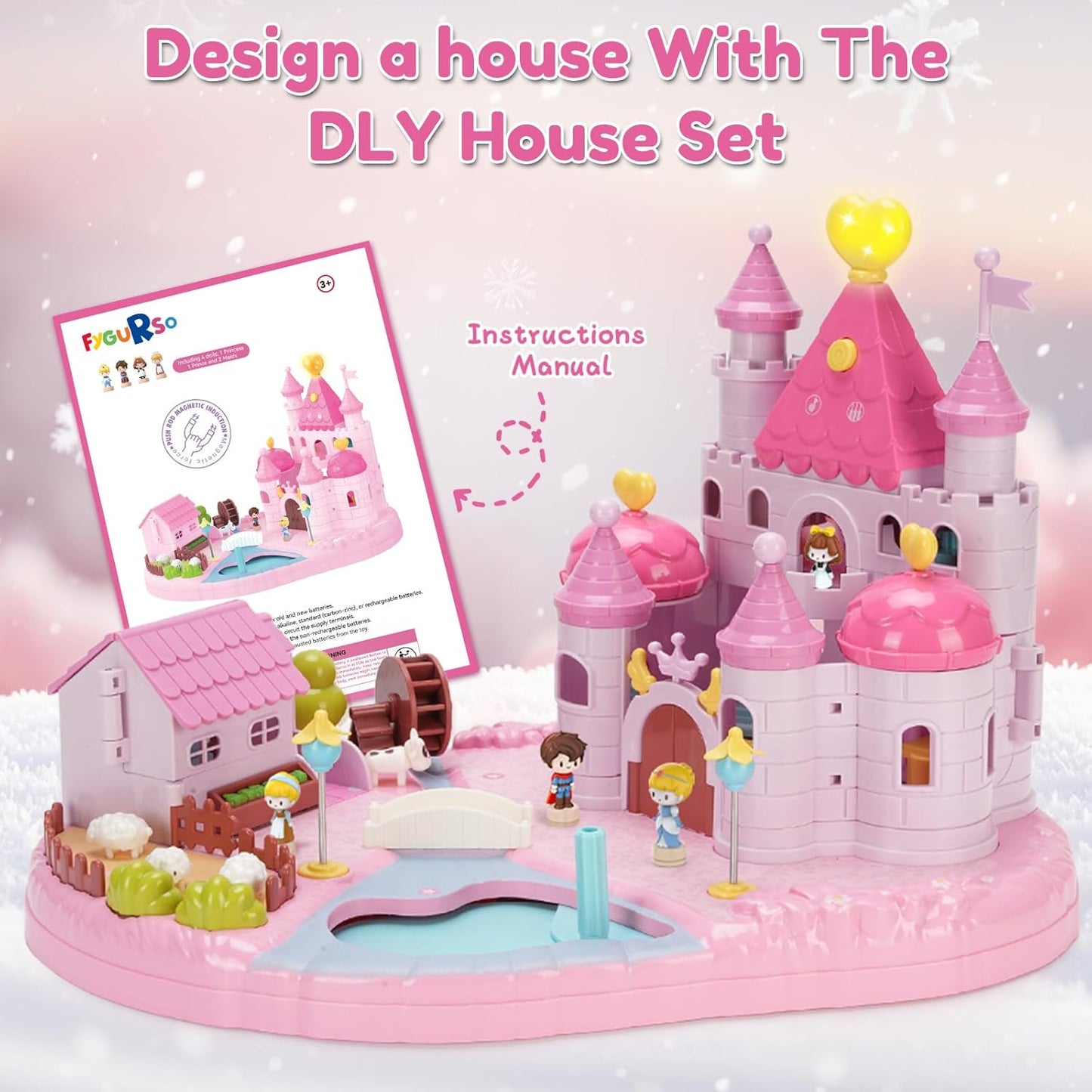 KaiwatoyยฎPrincess Castle๏ผPink๏ผAges 5+