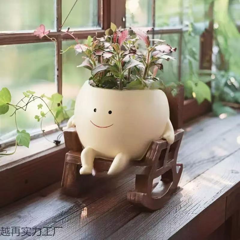 Kaiwatoy®Small flower pot(Excludes plants)