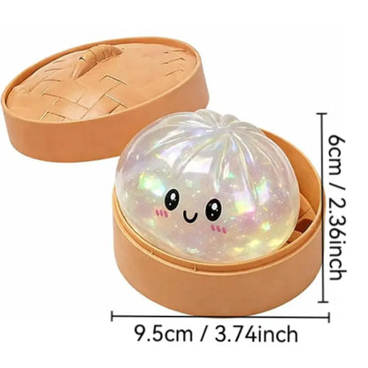 Kaiwatoy®4Pcs!Expressive Big Dumpling Squishy - Blind Box