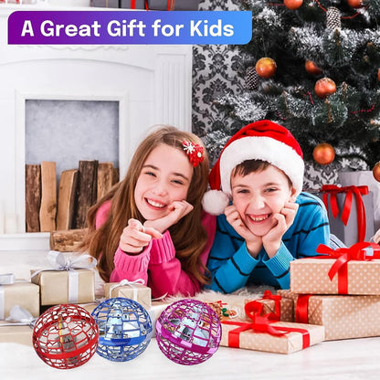 Kaiwatoy®Fly Orb Hover Ball Floating Boomerang Spinner Drone Balls - Cool Toys Gifts for 6-15 Year Old Boys & Girls