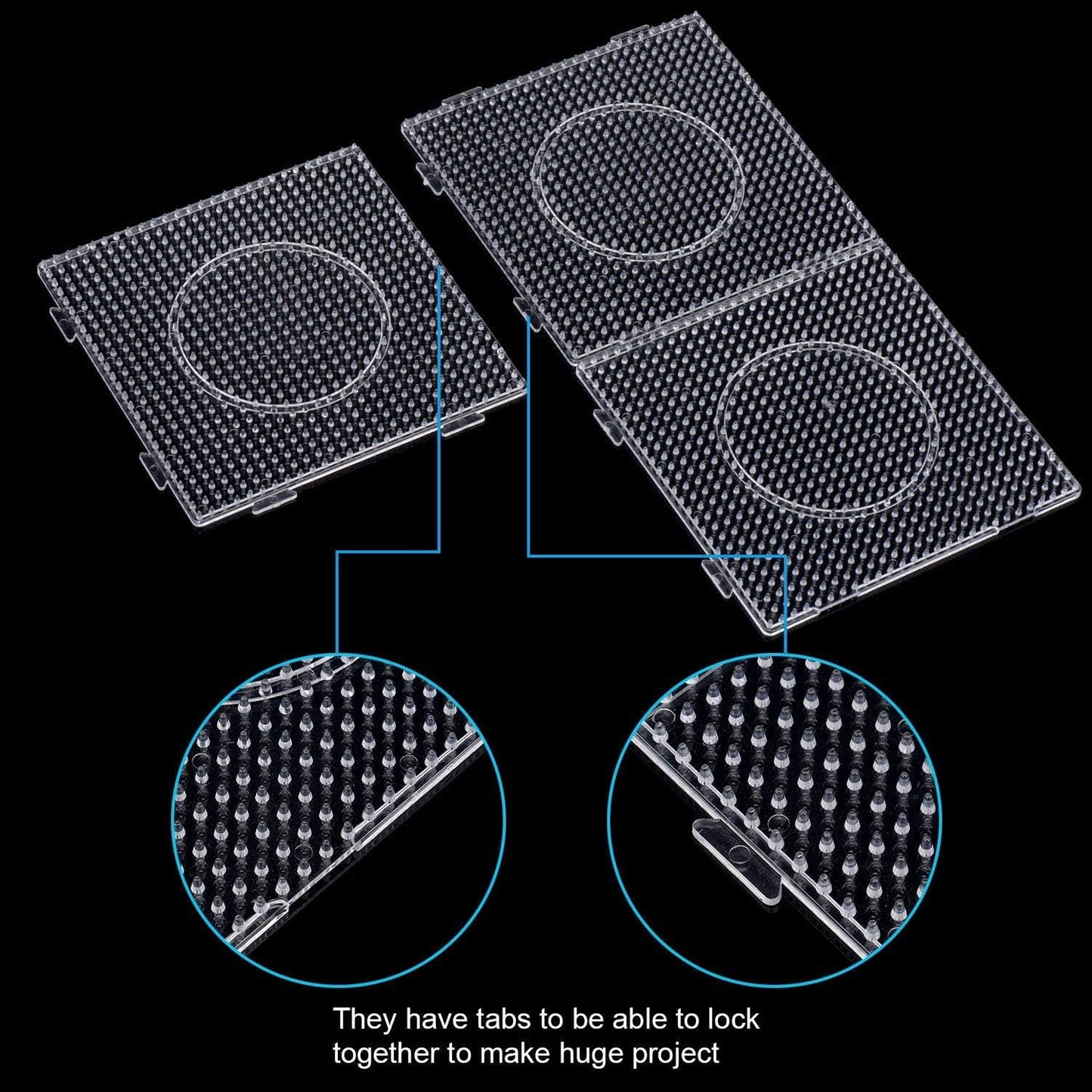 Kaiwatoy®6PCS Fuse Beads Boards