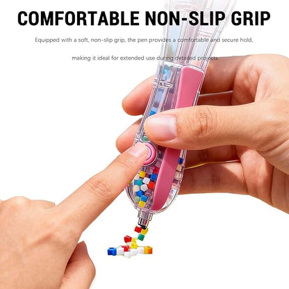 Kaiwatoy®2.6mm Fuse Bead Pen with Automatic Dispenser - 2 Pieces Melty Beads for DIY Decor