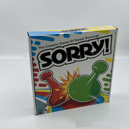 Kaiwatoy®Sorry! Board Game for Kids Ages 6 and Up; Classic Hasbro Board Game; Each Player Gets 4 Pawns; Family Game
