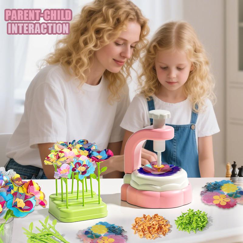 DIY Flower Bouquet Making Kit for Kids — Fun Fabric Craft Set