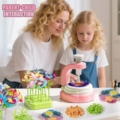 DIY Flower Bouquet Making Kit for Kids — Fun Fabric Craft Set
