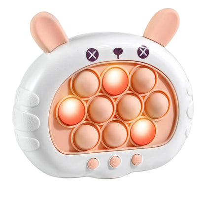 Kaiwatoy®Fast Push Pop Game Toy for Kids – Electronic Puzzle with Lights & Music, Memory Challenge, Multiplayer Mode