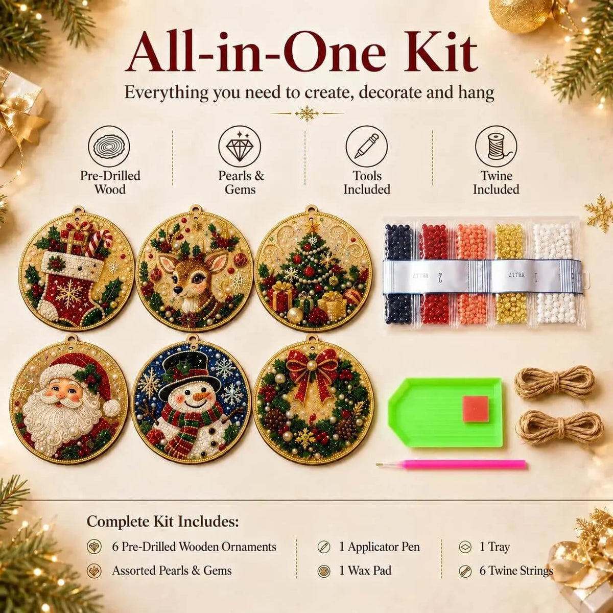 Serencase™ Christmas Diamond Painting Kit