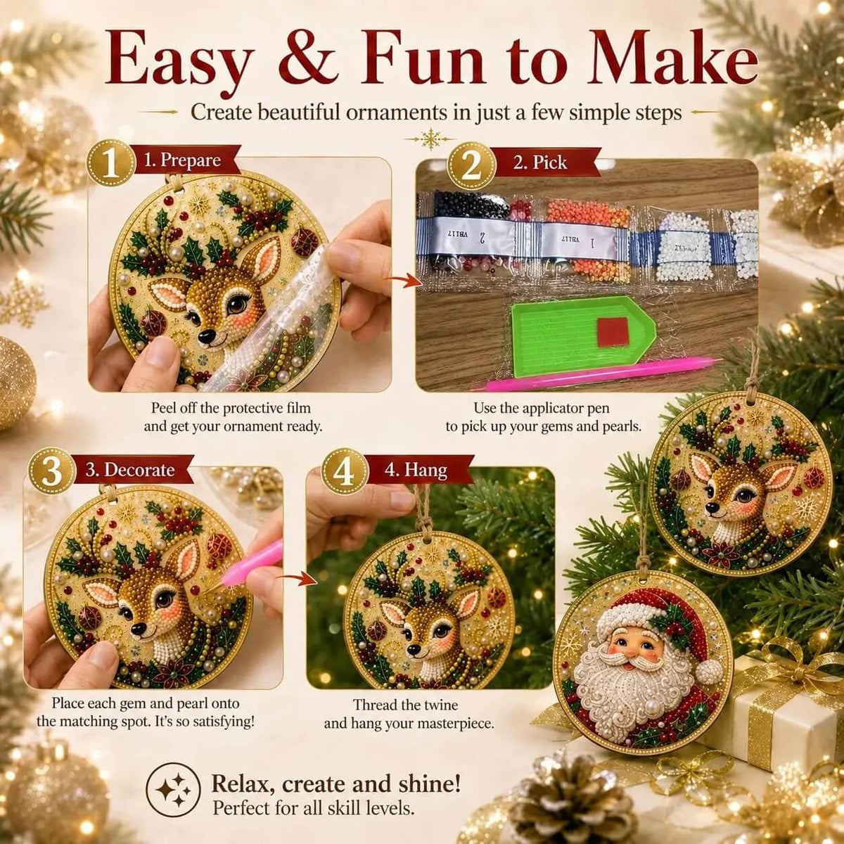 Serencase™ Christmas Diamond Painting Kit